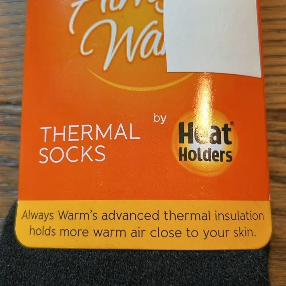 HEAT HOLDERS Thermal Socks Medium Thickness Women's Size‎ 5-9 NEW D14